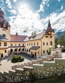 Blick auf den Innenhof | © Thomas Sattler | Thomas Sattler | © Thomas Sattler