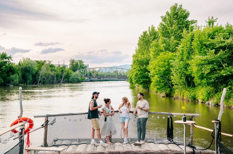 Die Flößerei - Impression #1 | © Graz Tourismus - Mias Photoart