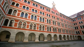 Ansicht des Priesterseminars in Graz. | © Graz Tourismus - Harry  Schiffer
