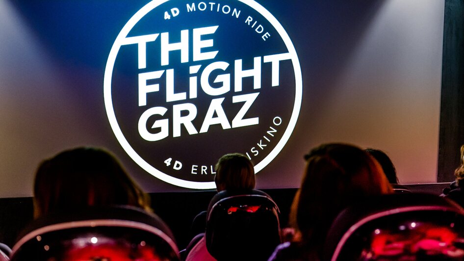 Erlebnisfilm im 4D-Kino The Flight Graz | © Region Graz - Mias Photoart