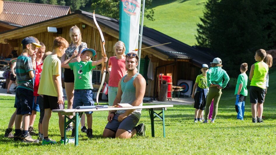 Bogenschießen für Kinder - Impressionen #2.1 | © Dominik Steiner