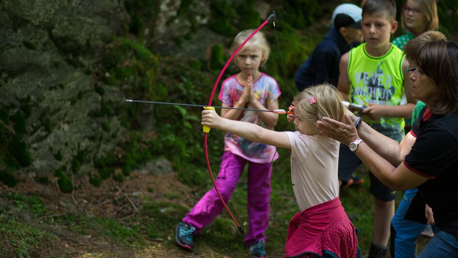 Bogenschießen für Kinder - Impressionen #2.7 | © Dominik Steiner