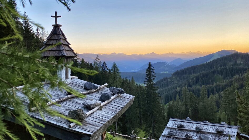 Sonnenuntergang | © ©KajetanGerharter Lärchbodenalm - Impression #2.16 | © ©KajetanGerharter